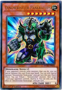 Yu-Gi-Oh! | Dinowrestler Pankratops | DUDE-EN036 | Ultra Rare | 1st Edition