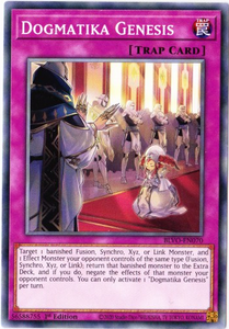 Yu-Gi-Oh! | Dogmatika Genesis | BLVO-EN070 | Common | 1st Ed