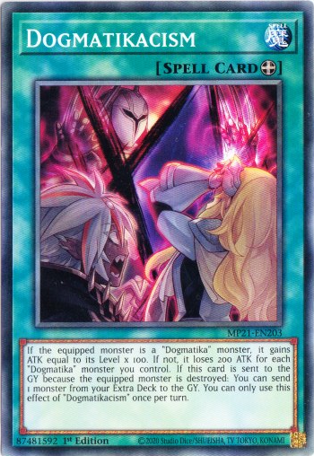 Yu-Gi-Oh! | Dogmatikacism | MP21-EN203 | Common | 1st Edition