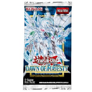 Yu-Gi-Oh! | Dawn Of Majesty | Sealed Booster Pack | 1st Edition