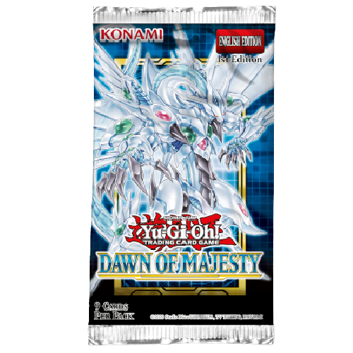 Yu-Gi-Oh! | Dawn Of Majesty | Sealed Booster Pack | 1st Edition