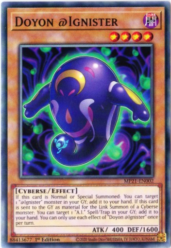 Yu-Gi-Oh! | Doyon @Ignister | MP21-EN002 | Common | 1st Edition