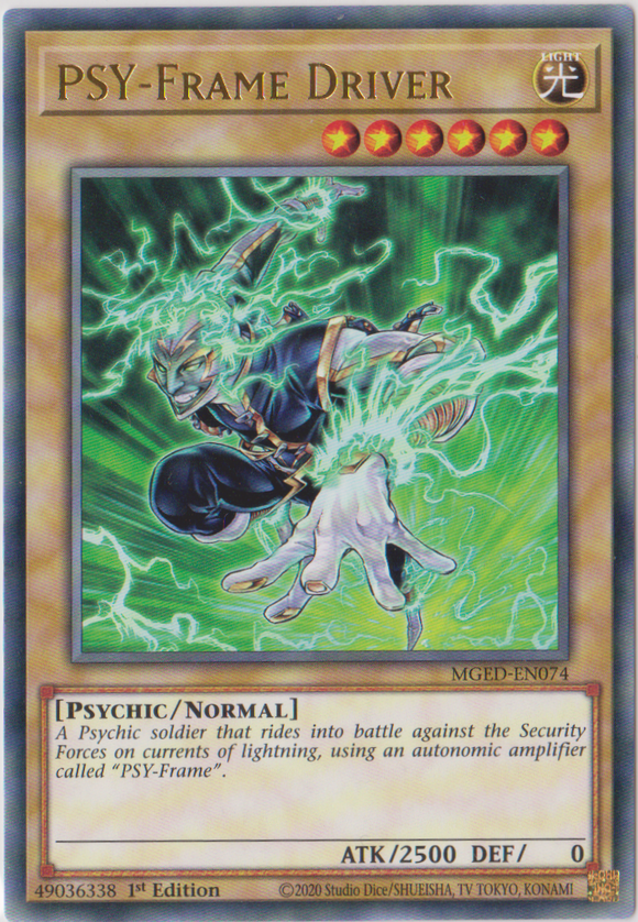 Yu-Gi-Oh! | PSY-Frame Driver | MGED-EN074 | Rare | 1st Edition