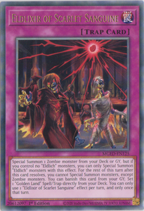 Yu-Gi-Oh! | Eldlixir of Scarlet Sanguine | MGED-EN125 | Rare | 1st Edition