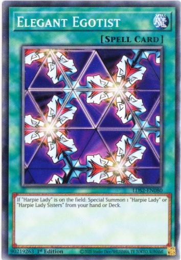 Yu-Gi-Oh! | Elegant Egotist | LDS2-EN080 | Common | 1st Ed