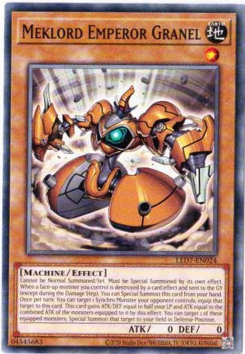 Yu-Gi-Oh! | Meklord Emperor Granel | LED7-EN024 | Common