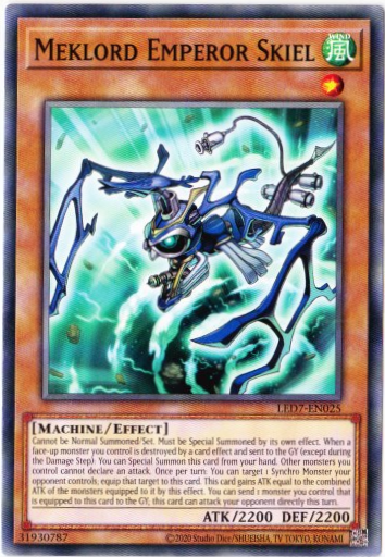 Yu-Gi-Oh! | Meklord Emperor Skiel | LED7-EN025 | Common