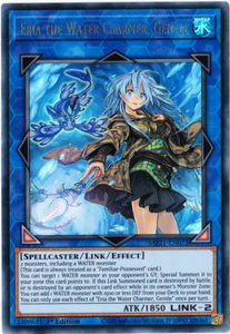 Yu-Gi-Oh! | Eria the Water Charmer, Gentle | MP21-EN072 | Ultra Rare | 1st Edition