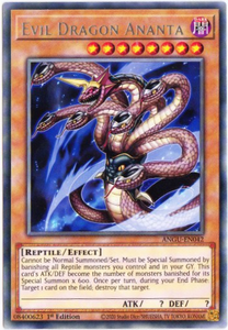 Yu-Gi-Oh! | Evil Dragon Ananta | ANGU-EN042 | Rare | 1st Ed