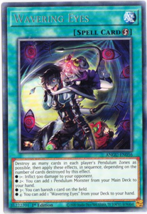 Yu-Gi-Oh! | Wavering Eyes | ANGU-EN056 | Rare | 1st Ed