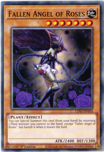 Yu-Gi-Oh! | Fallen Angel of Roses | LDS2-EN103 | Common | 1st Ed