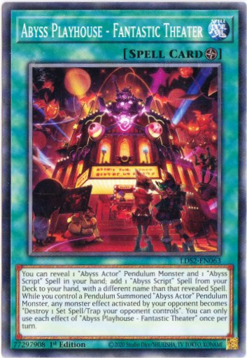 Yu-Gi-Oh! | Abyss Playhouse - Fantastic Theater | LDS2-EN063 | Common | 1st Ed