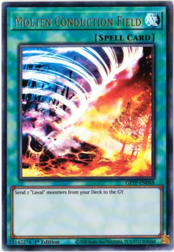 Yu-Gi-Oh! | Molten Conduction Field | GFTP-EN048 | Ultra Rare | 1st Edition