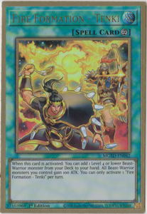 Yu-Gi-Oh! | Fire Formation - Tenki | MGED-EN042 | Premium Gold Rare | 1st Edition