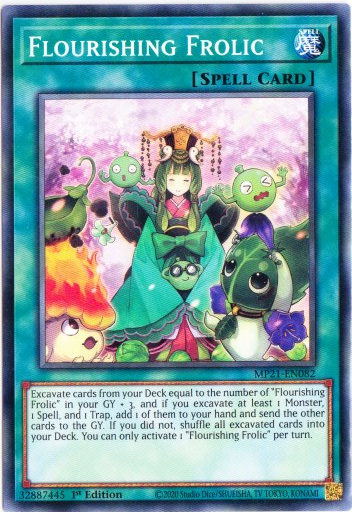 Yu-Gi-Oh! | Flourishing Frolic | MP21-EN082 | Common | 1st Edition