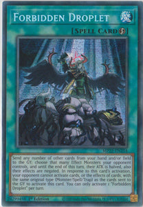 Yu-Gi-Oh! | Forbidden Droplet | MP22-EN254 | Prismatic Secret Rare | 1st Edition