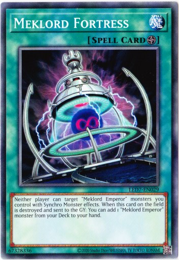 Yu-Gi-Oh! | Meklord Fortress | LED7-EN029 | Common