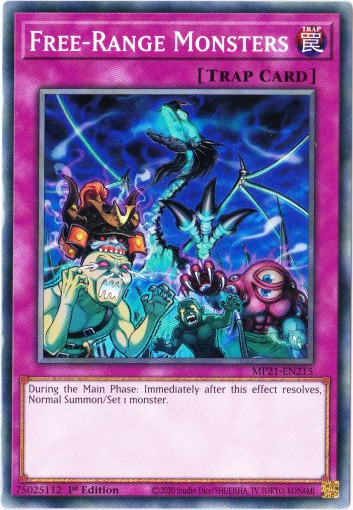 Yu-Gi-Oh! | Free-Range Monsters | MP21-EN215 | Common | 1st Edition