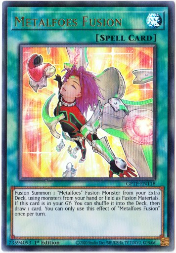 Yu-Gi-Oh! | Metalfoes Fusion | GFTP-EN118 | Ultra Rare | 1st Edition