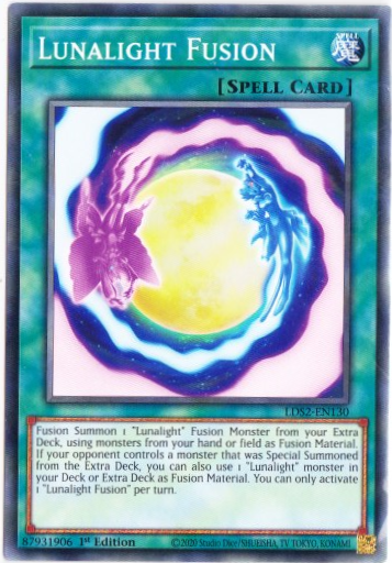 Yu-Gi-Oh! | Lunalight Fusion | LDS2-EN130 | Common | 1st Ed