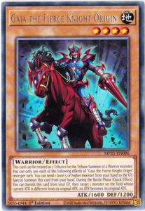 Yu-Gi-Oh! | Gaia the Fierce Knight Origin | MP21-EN096 | Rare | 1st Edition