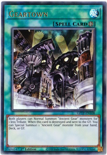 Yu-Gi-Oh! | Geartown | GFTP-EN108 | Ultra Rare | 1st Edition