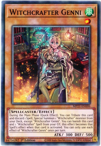 Yu-Gi-Oh! | Witchcrafter Genni | MP21-EN006 | Common | 1st Edition