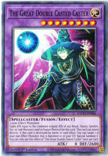 Yu-Gi-Oh! | The Great Double Casted Caster | BACH-EN084 | Common | 1st Edition