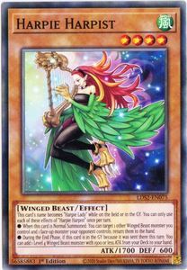 Yu-Gi-Oh! | Harpie Harpist | LDS2-EN075 | Common | 1st Ed