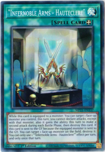 Yu-Gi-Oh! | "Infernoble Arms - Hauteclere" | MP21-EN137 | Super Rare | 1st Edition