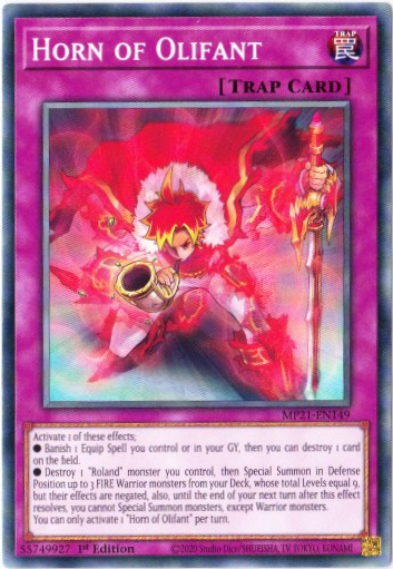 Yu-Gi-Oh! | Horn of Olifant | MP21-EN149 | Common | 1st Edition