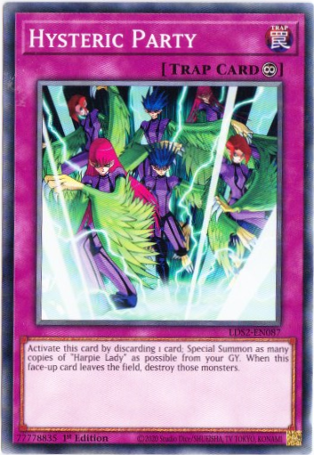 Yu-Gi-Oh! | Hysteric Party | LDS2-EN087 | Common | 1st Ed