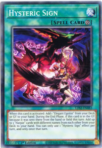 Yu-Gi-Oh! | Hysteric Sign | LDS2-EN083 | Common | 1st Ed