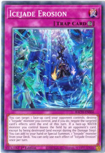 Yu-Gi-Oh! | Icejade Erosion | BACH-EN066 | Common | 1st Edition