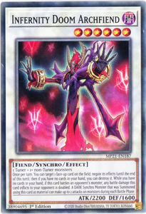 Yu-Gi-Oh! | Infernity Doom Archfiend | MP21-EN187 | Common | 1st Edition