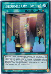 Yu-Gi-Oh! | "Infernoble Arms - Joyeuse" | MP21-EN138 | Super Rare | 1st Edition