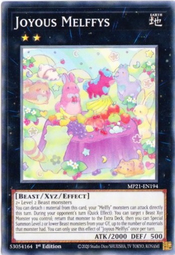 Yu-Gi-Oh! | Joyous Melffys | MP21-EN194 | Common | 1st Edition