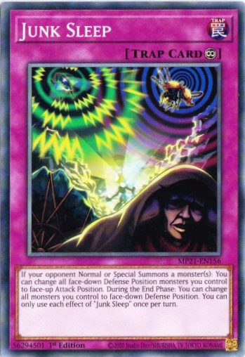 Yu-Gi-Oh! | Junk Sleep | MP21-EN156 | Common | 1st Edition