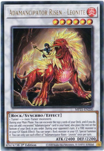 Yu-Gi-Oh! | Adamancipator Risen - Leonite | MP21-EN230 | Ultra Rare | 1st Edition