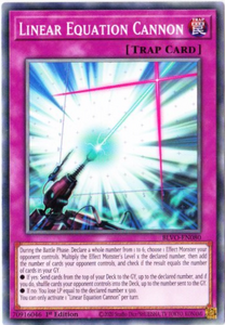 Yu-Gi-Oh! | Linear Equation Cannon | BLVO-EN080 | Common | 1st Ed