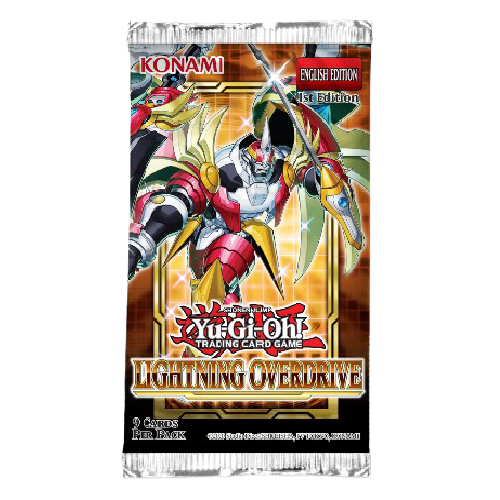 Yu-Gi-Oh! | Lightning Overdrive | Sealed Booster Pack | 1st Edition