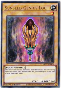 Yu-Gi-Oh! | Sunseed Genius Loci | GFTP-EN014 | Ultra Rare | 1st Edition