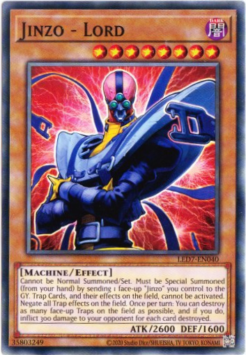 Yu-Gi-Oh! | Jinzo - Lord | LED7-EN040 | Common