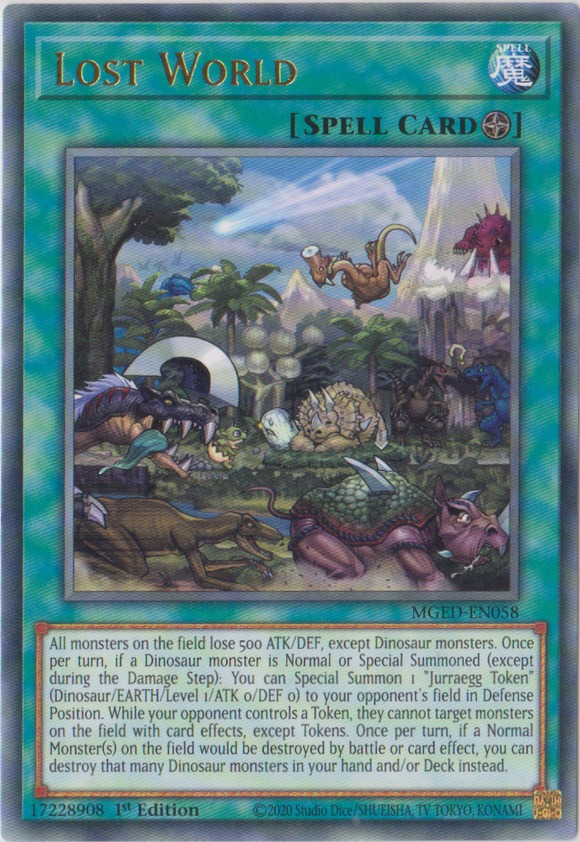 Yu-Gi-Oh! | Lost World | MGED-EN058 | Rare | 1st Edition