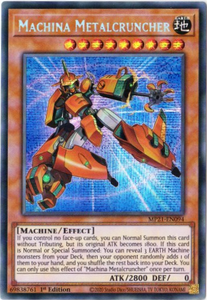 Yu-Gi-Oh! | Machina Metalcruncher | MP21-EN094 | Prismatic Secret Rare | 1st Edition