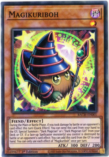 Yu-Gi-Oh! | Magikuriboh | BACH-EN001 | Super Rare | 1st Edition