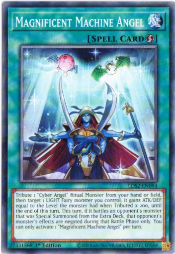 Yu-Gi-Oh! | Magnificent Machine Angel | LDS2-EN094 | Common | 1st Ed