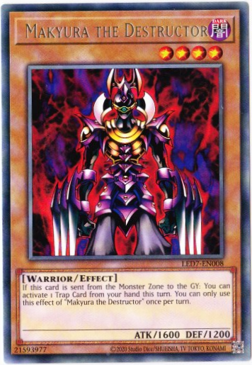 Yu-Gi-Oh! | Makyura the Destructor | LED7-EN008 | Rare