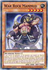 Yu-Gi-Oh! | War Rock Mammud | LIOV-EN087 | Common | 1st Ed