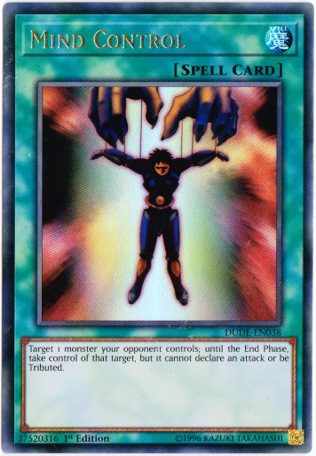 Yu-Gi-Oh! | Mind Control | DUDE-EN038 | Ultra Rare | 1st Edition